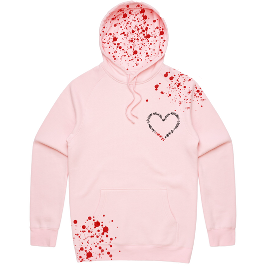 Copy of Heart Hoodie (V-Day Massacre) Exclusive